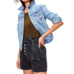 Loft | Paperbag Pull On Short | Size Large